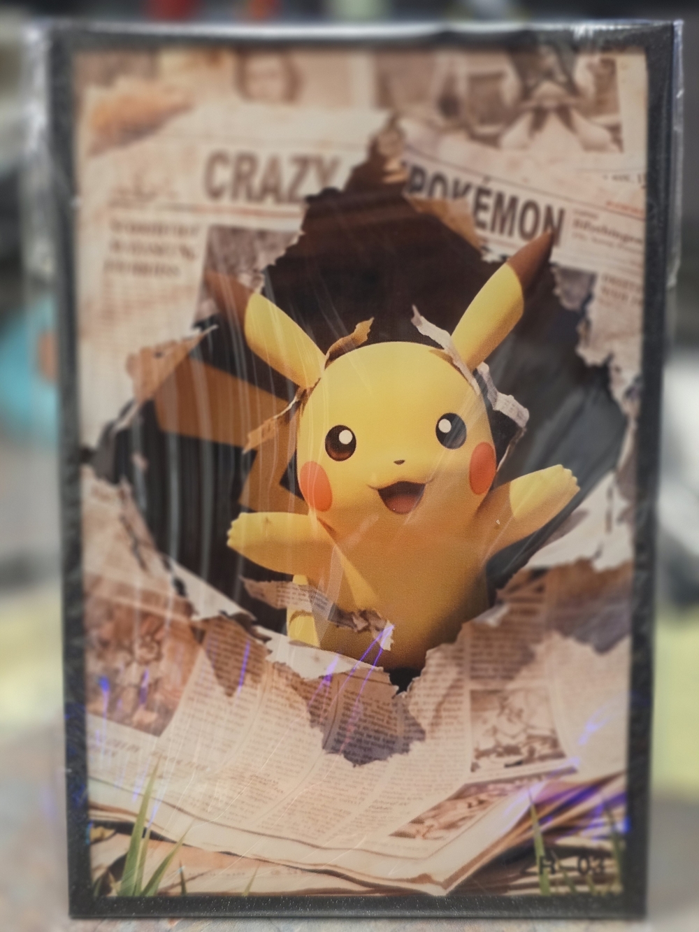 Pokemon Pikachu Pop-Out Newspaper Art Board